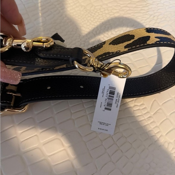 Coach Black and Leopard Women's Satchel like new - Picture 8 of 9